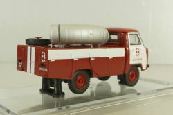 Уаз-450Д, пожарный автомобиль дымоудаления, 145011, DiP Models 1:43