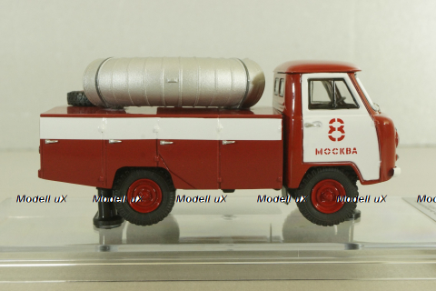 Уаз-450Д, пожарный автомобиль дымоудаления, 145011, DiP Models 1:43