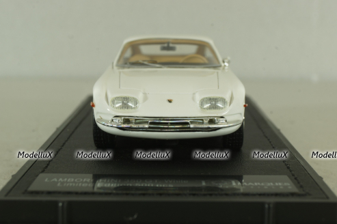 Lamborghini 350 GT white, Limited Edition 500 pcs, TM43-17F, Top Marques 1:43