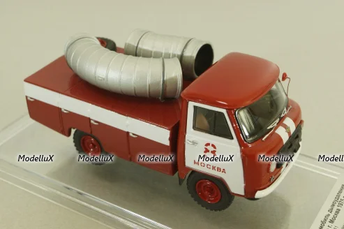 Уаз-450Д, пожарный автомобиль дымоудаления, 145011, DiP Models 1:43
