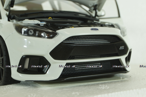 Ford Focus RS, 2016, white, 72951, AutoArt 1:18