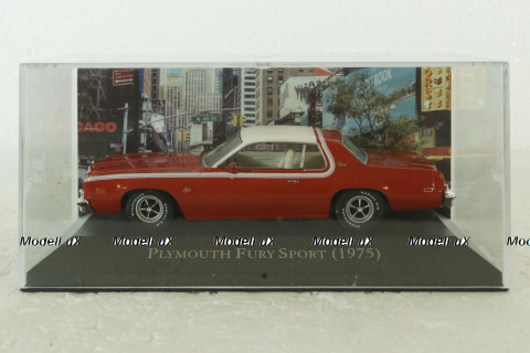 Plymouth Fury Sport 1975, American Cars №83, 1:43 