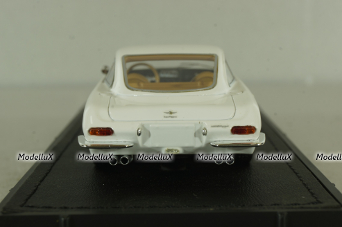 Lamborghini 350 GT white, Limited Edition 500 pcs, TM43-17F, Top Marques 1:43