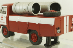 Уаз-450Д, пожарный автомобиль дымоудаления, 145011, DiP Models 1:43