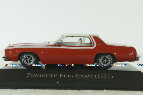 Plymouth Fury Sport 1975, American Cars №83, 1:43 