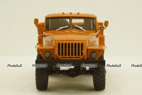 Урал-4320 бортовий, помаранчевий, АвтоИстория 1:43