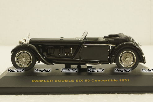 Daimler Double Six 50 Convertible 1931 , MUS040, IXO Museum 1:43 Без бокса!