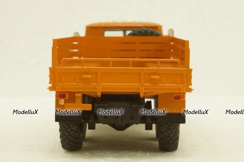 Урал-4320 бортовий, помаранчевий, АвтоИстория 1:43