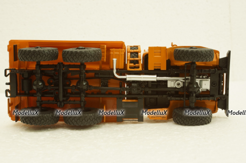 Урал-4320 бортовий, помаранчевий, АвтоИстория 1:43