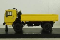 Каз-4540 самоскид 1984, желтый, SSM1431, SSM 1:43