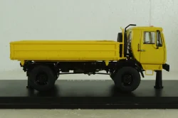 Каз-4540 самоскид 1984, желтый, SSM1431, SSM 1:43