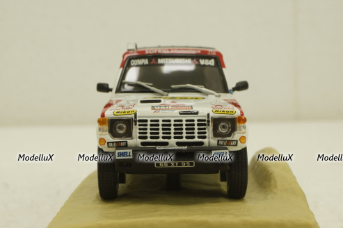 Mitsubishi Pajero #189 Rally Paris-Dakar 1985 P. Zaniroli - J. D. Silva, Norev 1:43 Уценка!