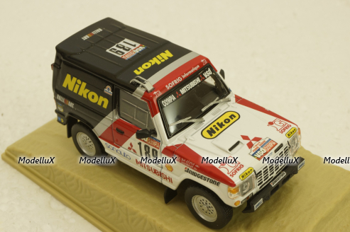 Mitsubishi Pajero #189 Rally Paris-Dakar 1985 P. Zaniroli - J. D. Silva, Norev 1:43 Уценка!