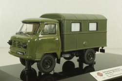Уаз-450Д, АКД-64 (передвижной армейский кинотеатр), с аксессуарами 145005,  DiP Models 1:43