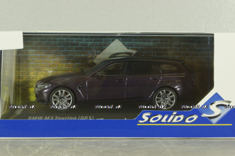 BMW M3 Turing Competition (G81) Touring 2023, violett-metallic, 4315401, Solido 1:43