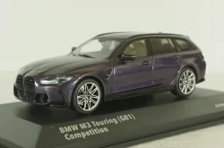 BMW M3 Turing Competition (G81) Touring 2023, violett-metallic, 4315401, Solido 1:43