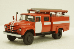 АЦ-30(130) Зил-130, пожежна с білими смугами, АвтоИстория 1:43