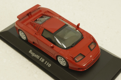 Bugatti EB 110 1994, red, 940102111, Maxichamps 1:43