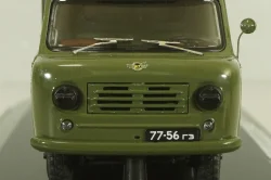 Уаз-450Д, АКД-64 (передвижной армейский кинотеатр), с аксессуарами 145005,  DiP Models 1:43