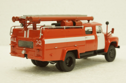 АЦ-30(130) Зил-130, пожежна с білими смугами, АвтоИстория 1:43