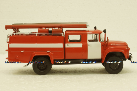 АЦ-30(130) Зил-130, пожежна с білими смугами, АвтоИстория 1:43