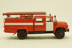 АЦ-30(130) Зил-130, пожежна с білими смугами, АвтоИстория 1:43