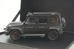 Mercedes Brabus G-Class with Adventure Package Mercedes AMG G63 2020, black, ALM460525, Almost Real 1:43