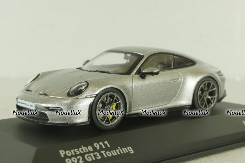 Porsche 911 (992) GT3 Touring 2021, 4316502, grey metallic, Solido 1:43
