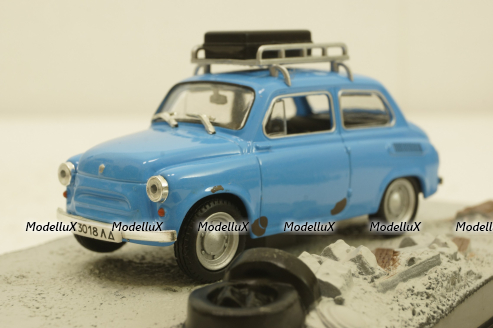 Заз-965A blue Goldeneye James Bond 007 Goldeneye, Altaya 1:43