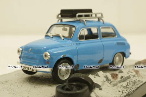 Заз-965A blue Goldeneye James Bond 007 Goldeneye, Altaya 1:43