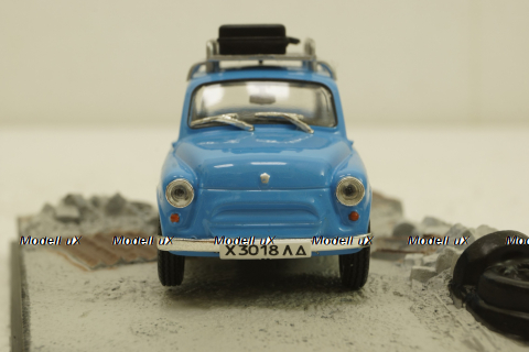 Заз-965A blue Goldeneye James Bond 007 Goldeneye, Altaya 1:43