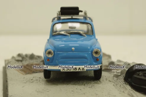 Заз-965A blue Goldeneye James Bond 007 Goldeneye, Altaya 1:43