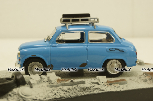Заз-965A blue Goldeneye James Bond 007 Goldeneye, Altaya 1:43