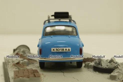 Заз-965A blue Goldeneye James Bond 007 Goldeneye, Altaya 1:43