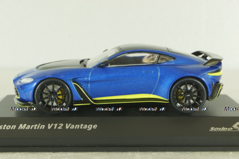 Aston Martin V12 Vantage 2023, blue, 4314103, Solido 1:43