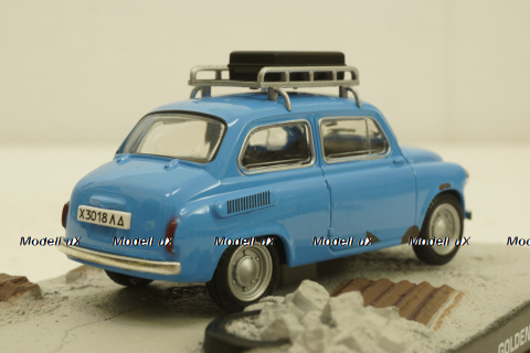 Заз-965A blue Goldeneye James Bond 007 Goldeneye, Altaya 1:43