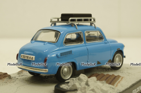 Заз-965A blue Goldeneye James Bond 007 Goldeneye, Altaya 1:43