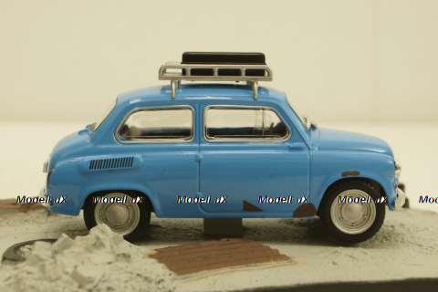 Заз-965A blue Goldeneye James Bond 007 Goldeneye, Altaya 1:43