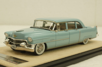 Cadillac Fleetwood 75 Limousine, blue, 1955, STM55103, Stamp Models 1:43