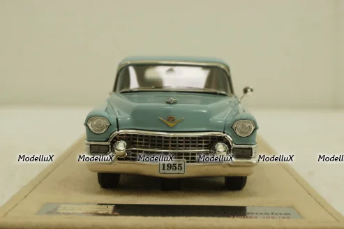 Cadillac Fleetwood 75 Limousine, blue, 1955, STM55103, Stamp Models 1:43