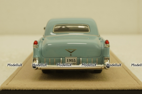 Cadillac Fleetwood 75 Limousine, blue, 1955, STM55103, Stamp Models 1:43