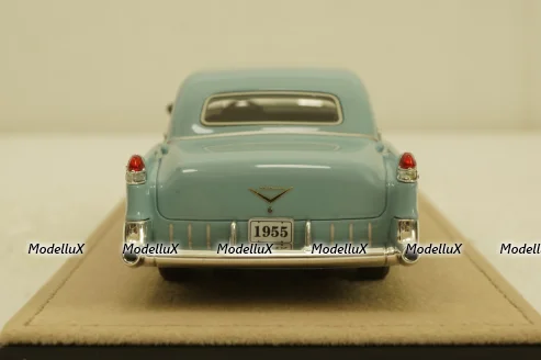Cadillac Fleetwood 75 Limousine, blue, 1955, STM55103, Stamp Models 1:43