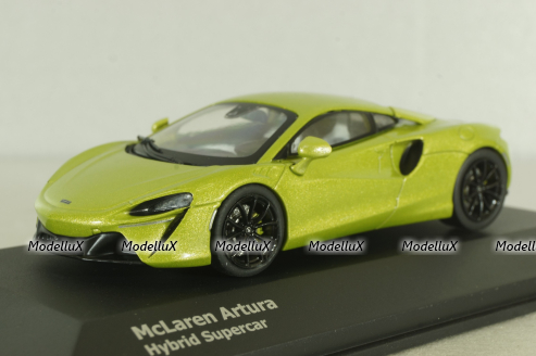 McLaren Artura 2021 green metallic, 4313501, Solido 1:43
