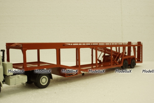 934410 (А908) полуприцеп - автовоз, АвтоИстория 1:43