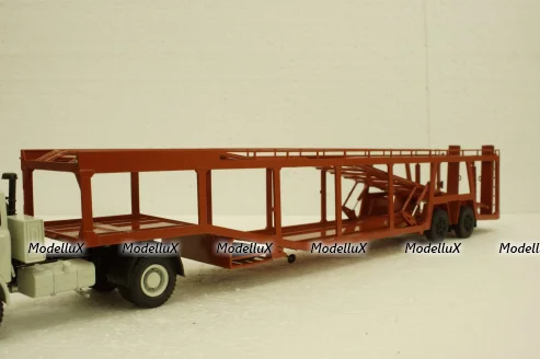 934410 (А908) полуприцеп - автовоз, АвтоИстория 1:43