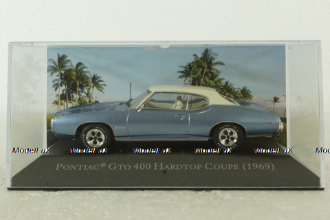 Pontiac GTO 400 Hardtop Coupe 1969, American Cars №93 1:43