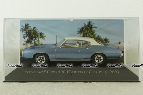 Pontiac GTO 400 Hardtop Coupe 1969, American Cars №93 1:43