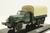 Зис-151 бортовой  с тентом, 1951г, зеленый, 115101, DiP Models 1:43