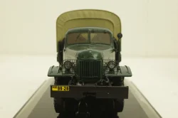 Зис-151 бортовой  с тентом, 1951г, зеленый, 115101, DiP Models 1:43