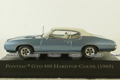 Pontiac GTO 400 Hardtop Coupe 1969, American Cars №93 1:43